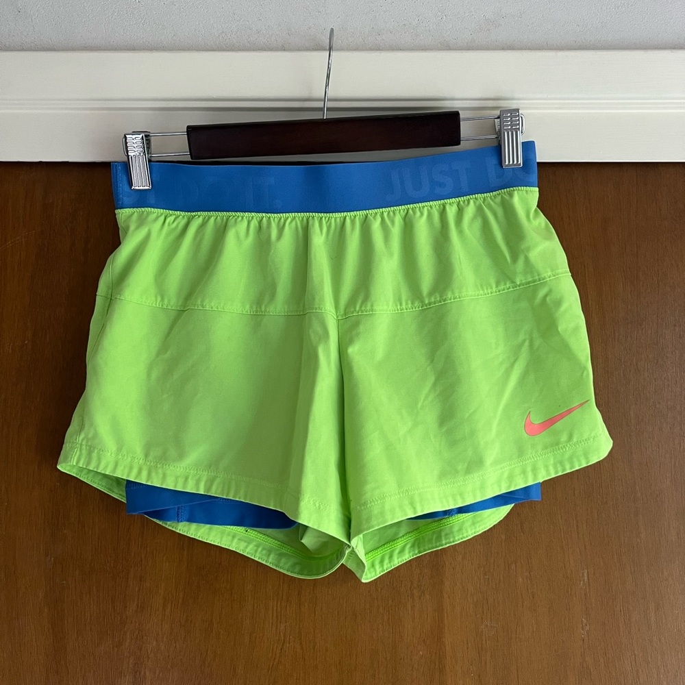 Nike Women’s Dri-Fit Athletic Running Shorts in size Small (S).